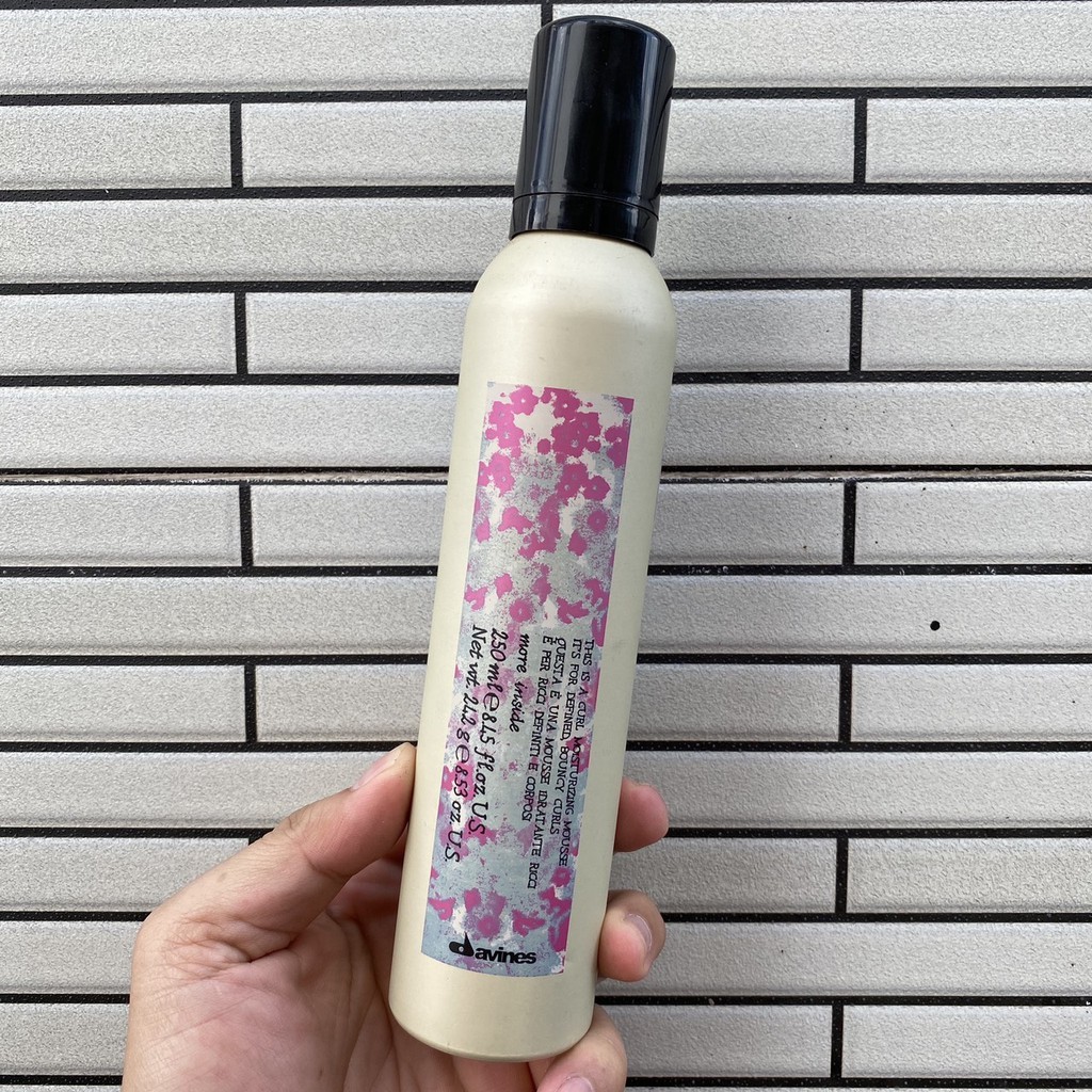 Kem bọt dưỡng ẩm cho tóc xoăn Curl Moisturizing Mousse Davines 250ml [ MK ]