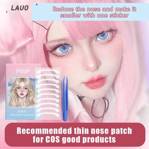 Springevenstar 30 Cái Mũi Trong Suốt Vô Hình Mũi Mỏng Dán Có s Thu Nhỏ Mũi Cánh Miếng Dán Cho Cosplay Đặc Biệt Mũi Thu Nhỏ Springevenstar
