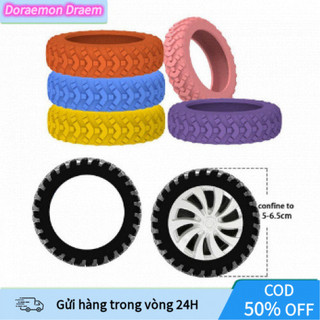 Bộ bọc bánh xe vali bằng silicon đa năng, thiết kế chống mài mòn, kéo dài tuổi thọ bánh xe và giảm ồn khi di chuyển