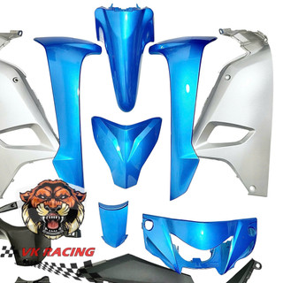 Dàn áo wave a 110 (2017-2025) xanh lam xanh dương - tặng team 3 lớp