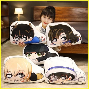 ST2 Thám Tử Lừng Danh Conan Gối Anime Móc Khóa Búp Bê Đệm Sang Trọng Đồ Chơi Rachel Moore Kaito Búp Bê Nhồi Bông Trang Trí Nhà Quà Tặng TS2