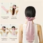 MERIGGIARE 1 Bộ Mũ Ngủ, Bonnet Tóc Dài Satin Lụa Lớn, Phụ Nữ Mềm Mại Thoáng Khí Có Thể Đảo Ngược Ngủ Mũ Phụ Kiện Tạo Kiểu