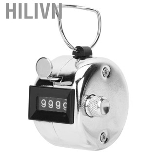 Hilivn Máy đếm cầm tay Hợp kim nhôm di động bền màu bạc Tham dự hội nghị Lưu lượng truy cập Công nghiệp để thống kê dữ liệu