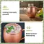 530ML Cốc Đồng Nguyên Chất 100% Cốc Trống Cốc Cocktail Cốc Đồng Nguyên Chất Cốc Nhà Hàng Thanh Cốc Uống Lạnh, B