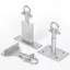 Giá đỡ pin chống gió 316 Giá đỡ bu lông Pin chống gió Giá đỡ pin FA3I