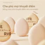 Set Mút Trang Điểm ngon tay mini AMORTALS RYE 2 cái Cao Cấp Tán Nền Mịn Mềm, Không Ăn Phấn AMT22