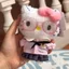 Mặt dây chuyền túi HelloKitty chính hãng Phim hoạt hình Móc khóa dễ thương Tanabata Quà tặng Trang trí ba lô