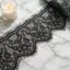 PYCOU Ren Viền Ruy Băng, 3 mét Họa Tiết Hoa Lông Mi Vải, Rộng 15.5cm Kết Cấu Mềm Có Thể Cắt Ren Hoa Cung Cấp Thủ Công