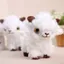 QEARY Móc khóa cừu nhỏ, Móc khóa cừu PP Cotton DIY, Chủ đề động vật Cừu mặt trần Tân Cương Kawaii Lưu niệm du lịch Móc khóa Phụ kiện