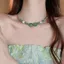 Xa Cách Mới Phong Cách Trung Hoa Màu Sắc Tương Phản Đính Hạt Cổ Cổ Cao Cấp Quốc Gia Hợp Thời Trang Phù Hợp Với Vòng Cổ Mới Nữ N5262026-6-11