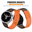 Dây đeo silicon từ tính 20mm 22mm cho vòng đeo tay Huawei Watch GT6 / 5 Pro 46mm cho Samsung Galaxy Watch 7 6 5 40 / 44mm