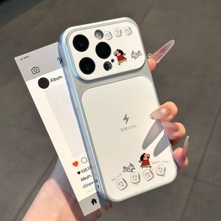 Ốp Sạc Shin-chan Cho OPPO Reno 16 Pro 15C 15F 15 Pro Max Mini 14F 14 13F 13 12F 12 FS 11F 11 10 9 Pro Plus 5G 4G Vỏ Da Dễ Thương Thanh Lịch Ins Phong Cách Mềm