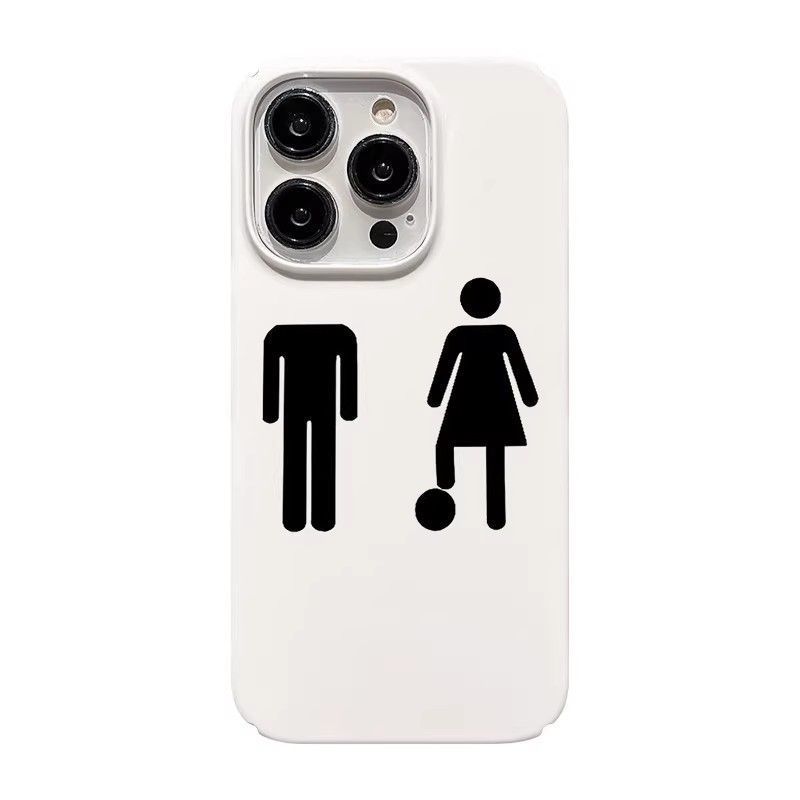 Ốp Điện Thoại YIJS Phim Thích Hợp Cho IPhone 11 12 PRO 17 AIR 13 14 15 ProMax 16 E XR XSMAX 7 8 PLUS Series Ốp Cứng Bóng Niche Influencer