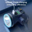 Zellmann 21700 Pin Lặn 30M + Đèn pha lặn chống nước siêu sáng chuyên nghiệp Dây tóc Laser trắng Đèn pha dưới nước để lặn cắm trại