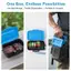 AN.MART Worm Mang Hộp Mồi Câu Cá Hộp Bảo Quản Di Động Cho Mồi Sống Hookspact Tổ Chức Cho Ngoài Trời Câu Cá VN