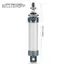 Belleshopp Tác Động Kép Xi Lanh Khí Nén 25 Mm Đường Kính 50 Mm Thì Đơn Cần Mini Không Khí Đôi Van Nối Lại Công Cụ