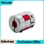 Belleshopp Trục mã hóa khớp nối Plum Blossom Các bộ phận điều khiển công nghiệp Chiều dài 1,2 inch để kết nối Động cơ servo Lái xe vít bước