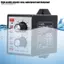 Belleshopp Rơle hẹn giờ đôi Bật tắt Công tắc thời gian điều khiển núm vặn 6S-60M AC220V