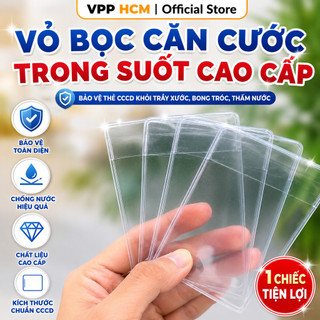 Vỏ Bọc Căn Cước Công Dân Trong Suốt Cao Cấp - Bảo Vệ Thẻ CCCD Khỏi Trầy Xước, Bong Tróc, Thấm Nước