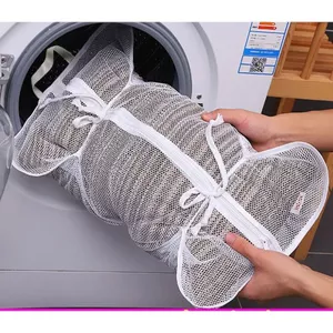 Máy Rửa Gối Lõi Túi Giặt Vỏ Gối Túi Giặt Hộ Gia Đình Plus Kích Thước Túi Giặt Lưới Túi Khô Lưới Túi