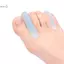 Dụng cụ chăm sóc bàn chân Dụng cụ tách ngón chân bằng silicon Hallux Valgus Bunion Bộ điều chỉnh Corrector Silicone Thumb Corrector Protector Thẳng