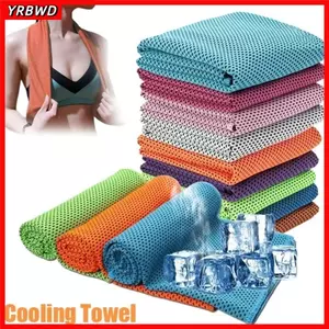 Khăn Đá YRBWD, Khăn Làm Mát Tức Thì Nhiều Màu, Khăn Siêu Mềm Nhẹ Siêu Thấm Hút Tập Gym Bơi Đi Biển Yoga