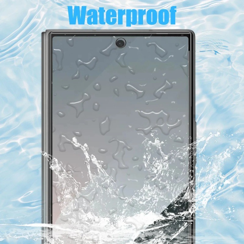 Miếng dán màn hình siêu mỏng 3 trong 1 cho Samsung Z Fold7/Fold6/Fold5/Fold4/Fold3/Fold2/Fold SE/Fold6 W26/Fold5 W24/Fold4 W24; điện thoại gập HD, phim Hydrogel mềm trong suốt; bảo vệ mặt trước/sau