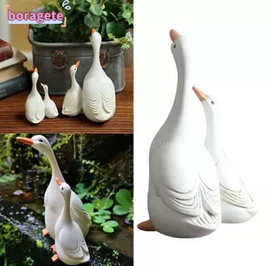 BORAGETE Các Bức Tượng Nhỏ Ao Bãi Cỏ Quà Tặng Mô Phỏng Mẹ Trang Trí Nhà Cửa Trang Trí Sân Vườn Cảnh Quan Trang Trí