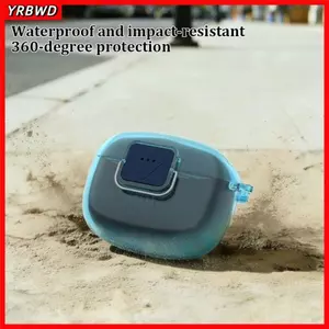 Tai nghe YRBWD, Tai nghe Bluetooth di động chống sốc, Bảo vệ chống trầy xước TPU chất lượng cao để sử dụng du lịch Tune Buds 2