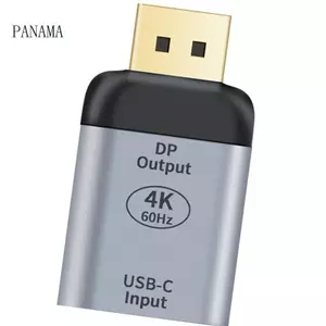 NAMA Laptop Máy Tính Bảng Màn Hình Hiển Thị Điện Thoại USB C Nữ Sang DisplayPort Nam 4K 60Hz DP Đầu Ra Loại C Sang DP Cắm