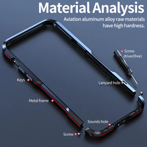 Ốp Điện Thoại Chống Sốc Sang Trọng Cho Xiaomi Mi 17 Ultra / Mi 15 Ultra Armor Kim Loại Ốp Lưng Nhôm