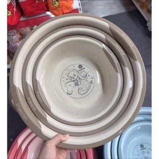 SET 3 MÓN CHẬU NHỰA VIỆT NHẬT, CHẬU NHỰA CAO CẤP, chậu rửa mặt, chậu giặt cực dày dặn