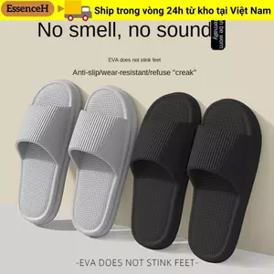 Dép Dày ESSENCEH, Giày Đi Biển Unisex Đế Mềm, Giày Nhà EVA Chống Trơn Trượt