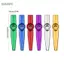 Guansfs 6 chiếc Kèn Kazoo Số Lượng Lớn Dễ Chơi Hợp Kim Nhôm Vui Nhạc Cụ dành cho Trẻ Em Người Lớn Mới Bắt Đầu Di Động Du Lịch Cắm Trại Giải Trí Thưởng Thức