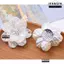 IFANSIN 5 Chiếc Hoa Trang Trí May Mặc, Hình Hoa Mẫu Đơn Acrylic Chất Liệu Trang Trí, Nghệ Thuật Đa Năng Thiết Kế Nhiều Lớp Bông Tai Thủ Công Hoa Nhiều Lớp