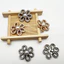 Khóa tấm kim loại Ming Made Hanfu Khóa sườn xám Khóa trẻ em Hanfu Khóa áo gió Trung Quốc Khóa 6.23 KCAK