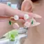 Bluelover Hàn Quốc Ánh Sáng Sang Trọng Tulip Giả Ngọc Trai Bông Tai Dành Cho Nữ Hai Cách Đeo Bông Tai Cho Bé Gái Trang Sức Tiệc Hàng Ngày Mới