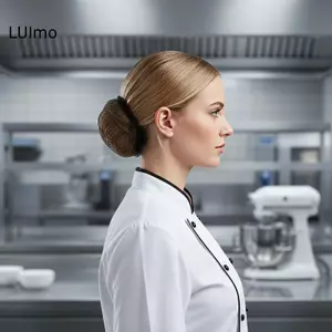 LUImo Dùng Một Lần Vô Hình Lưới Cao Su Không Mềm Thoáng Khí Lưới 100 Chiếc Nhiều Màu Sắc Cho Ba Lê Xưởng Chế Biến Thực Phẩm SBS