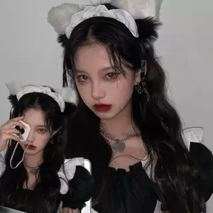 Dark Series Dễ Thương Dễ Thương Hai Bệnh Một Mình Mặt nạ Mắt Cô Gái Trái Tim Hoạt Hình cosplay Đạo Cụ Một Mắt Tích Cực 6.23