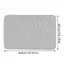 MAKY Home Cobblestone Dập Nổi Cửa Thảm Cửa Phòng Tắm Đơn Giản Gió Hút Chân Thảm Phòng Tắm Thảm Chống Trơn Trượt Thảm Sàn VN