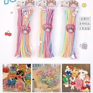 Kẽm Nhung Pastel làm hoa đất sét , trang trí phụ kiện handmade DIY