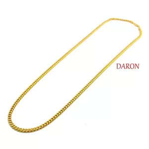 DARON Thép không gỉ Nam Trang Sức Choker Miami Dây Đồng Mạ Vàng Hop Hip