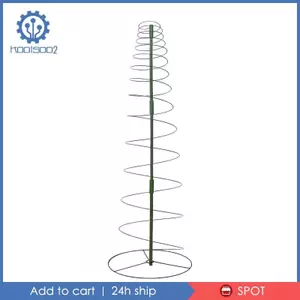 Cây Leo Núi Xoắn Ốc Trellis Có Thể Điều Chỉnh Sắt Hỗ Trợ Khung Đứng Cho Lưới Sân Vườn Trong Nhà Ngoài Trời Cây Xanh