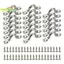 4 Tay cầm 4 / 5 / 6MM 316 Dây đeo mắt bằng thép không gỉ Thuyền buộc xuống móc tán Phụ kiện động cơ [MỚI]