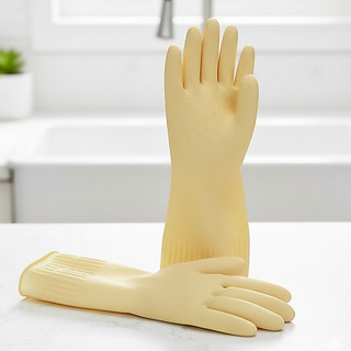 Găng tay cao su rửa chén bát, giặt đồ, Bao tay cao su nhiều size
