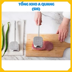 Búa đập thịt inox cao cấp – Hỗ trợ nghiền tỏi, gừng, dầm thịt hiệu quả cho bữa ăn thơm ngon hơn