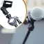 Kẹp Gắn Có Thể Điều Chỉnh Dễ Dàng Lắp Đặt Mic Kẹp Giá Đỡ Hỗ Trợ Cho Trombone Podcasting Trumpet Thực Hành Mic Đứng