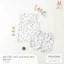 Bộ cộc tay bé gái vải Thô hoa nhí Littlelove [ thấm hút tốt và thoáng mát ] size cho bé tư 6M -4Y ( HCT69)