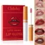 Năm Hộp Matte Lip Gloss Lâu Trôi Nhung Dưỡng Ẩm Hộp Đựng Thuốc Lá Son Môi Son Bóng Không Phai Màu Chống Dính Cup Lip