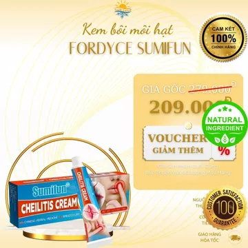Kem Bong Mụn Môi FORDYCE SUMIFUN 20gr, Khử Thâm Môi, Dưỡng Ẩm Môi, Kem Chống Nứt Nẻ Môi, Môi Mềm Mịn Hồng Mướt |LW